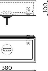 New Flush 3.1 hand basin set