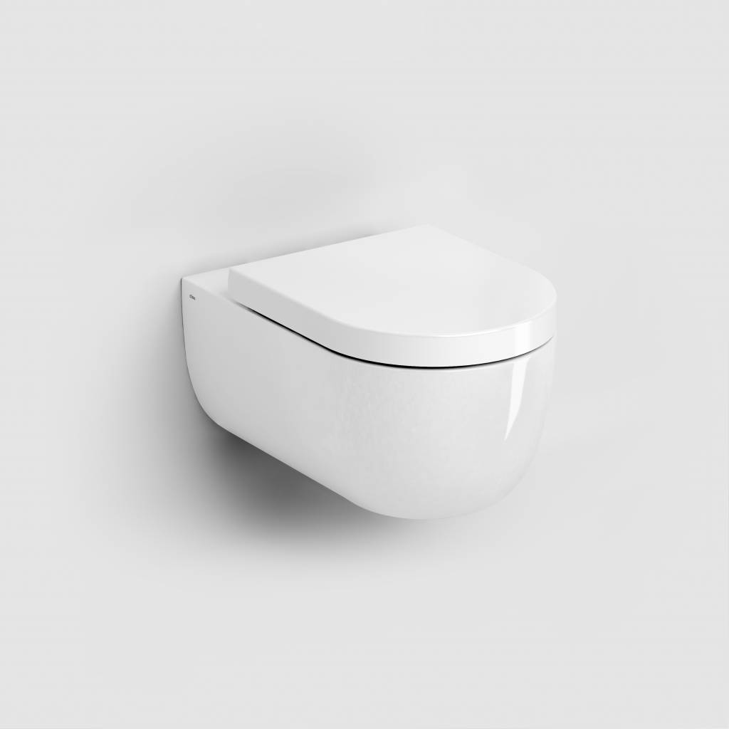 Hammock rimless toilet 56cm, with seat and cover