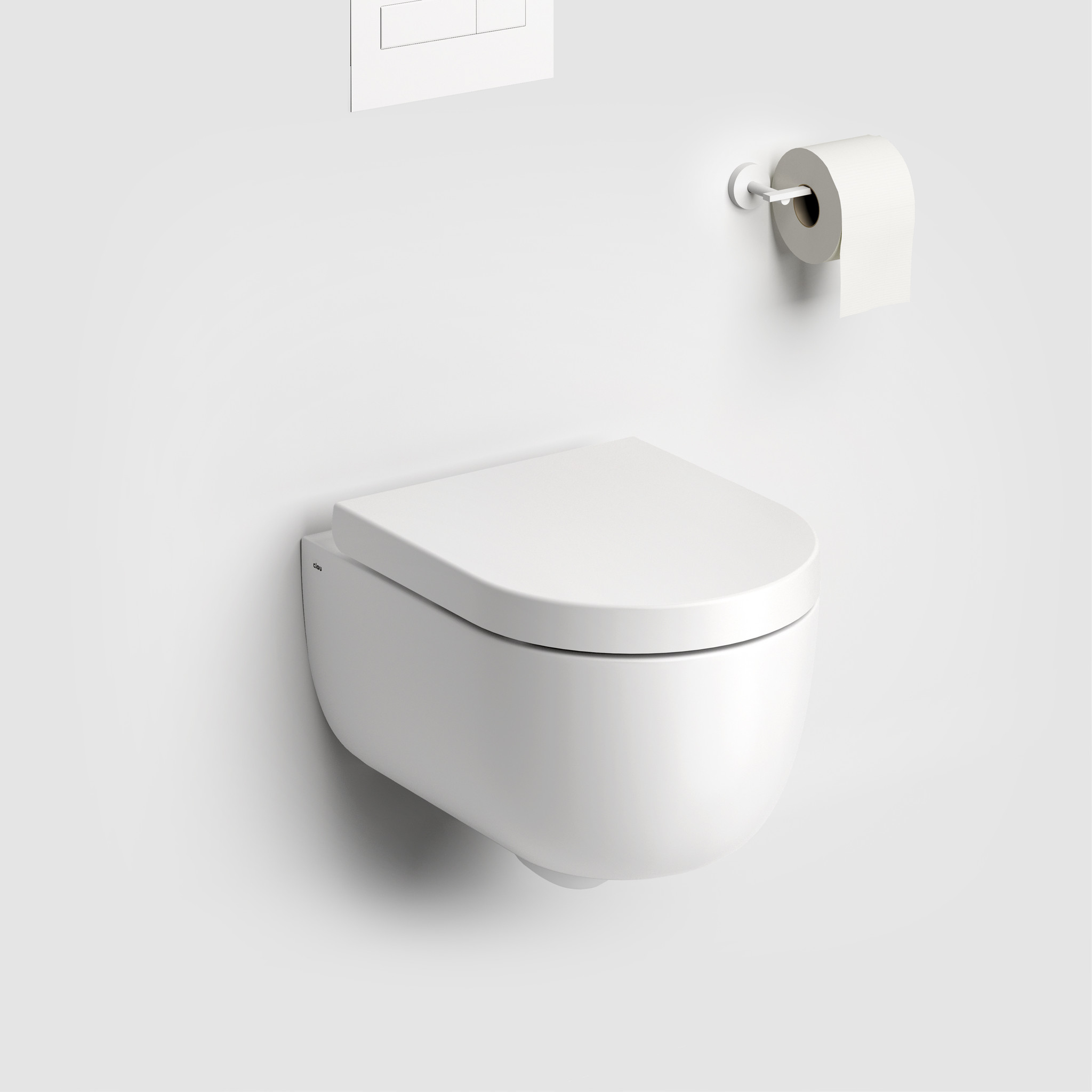 Hammock rimless toilet 49cm, with seat and cover