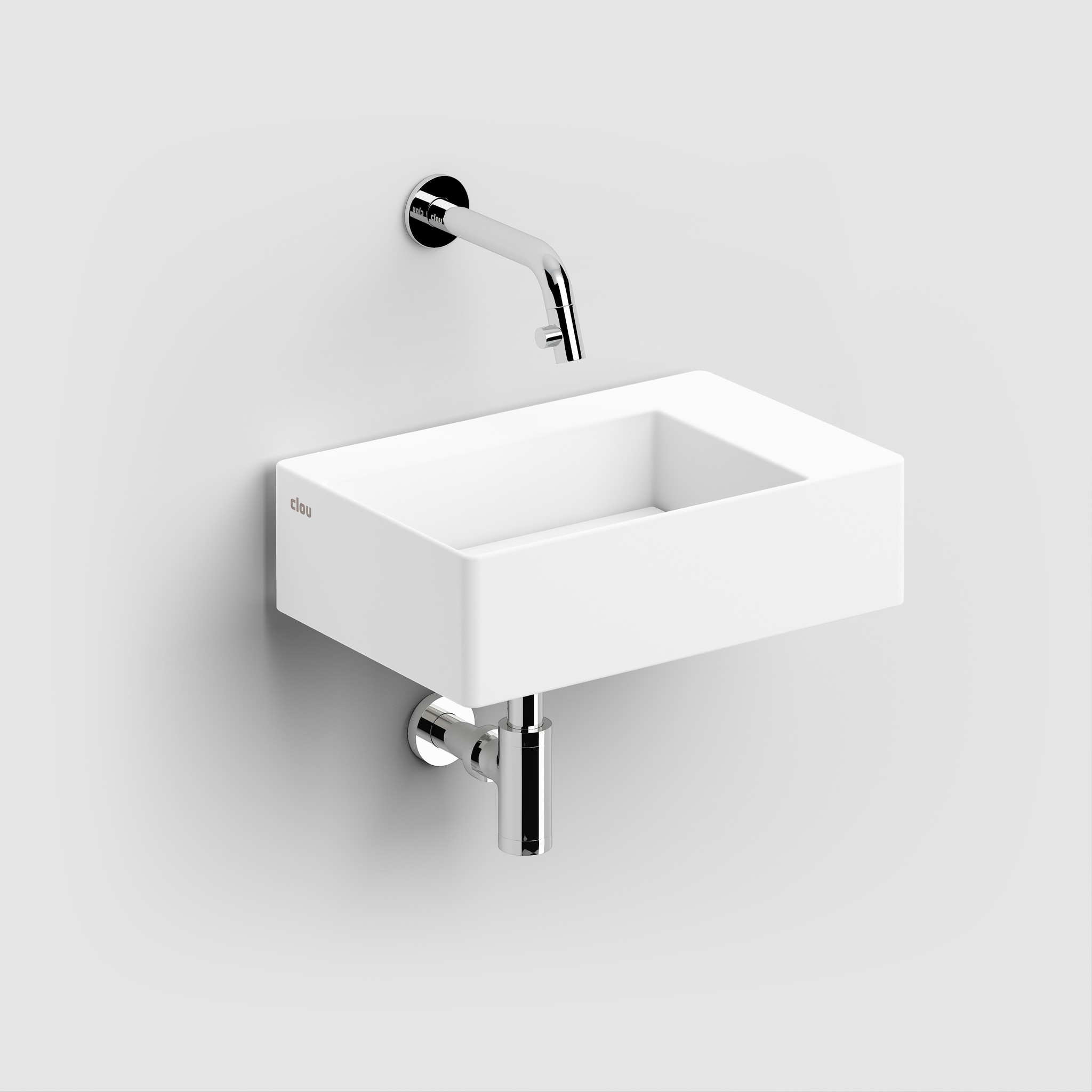 New Flush 2 hand basin with drain plate