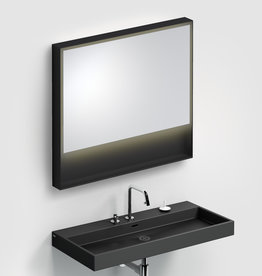 Look at Me Mirror 90 cm with frame and LED-lighting