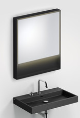 Look at Me Mirror 70 cm with frame and LED-lighting