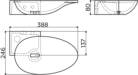 First lave-mains gauche