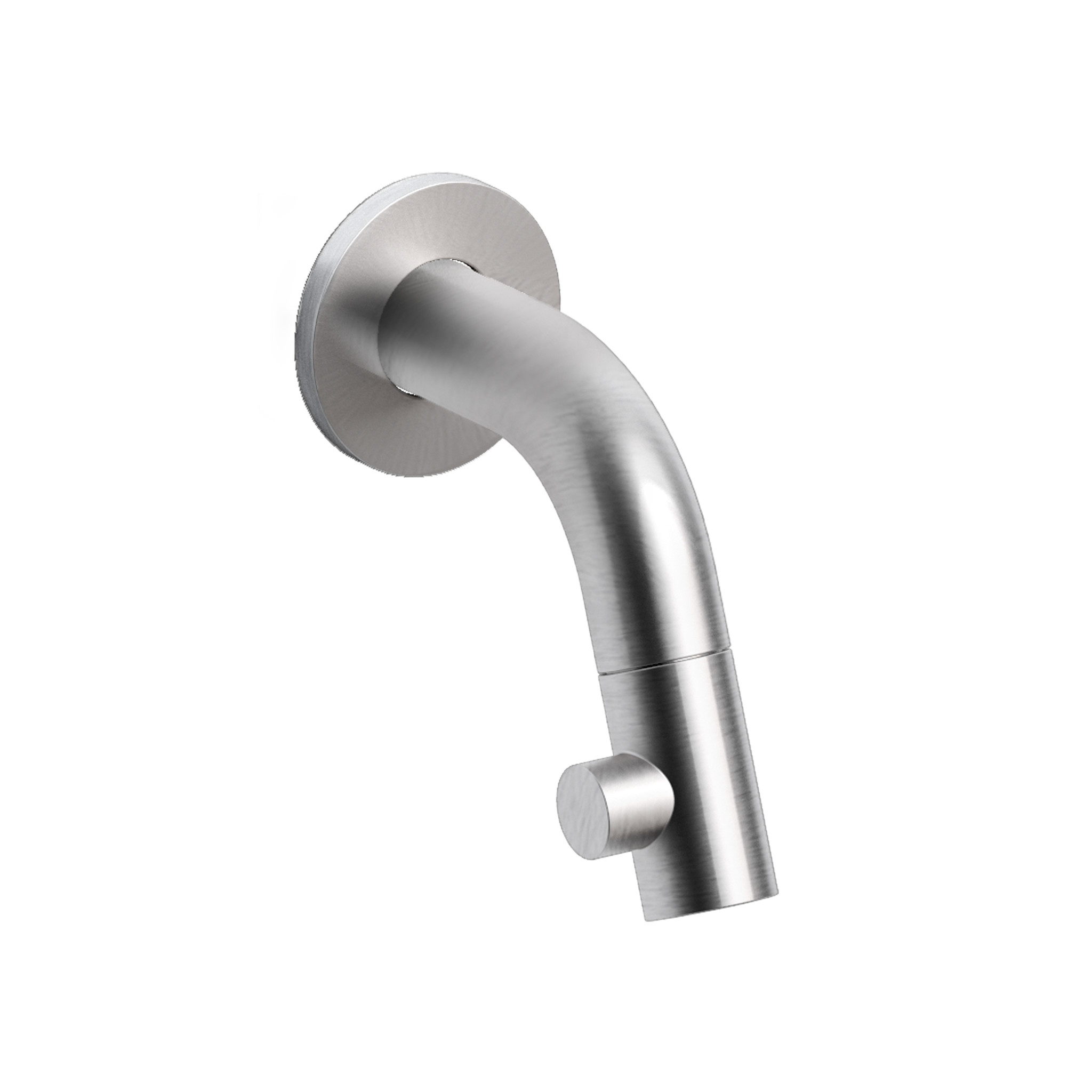 Kaldur cold water tap brushed stainless steel