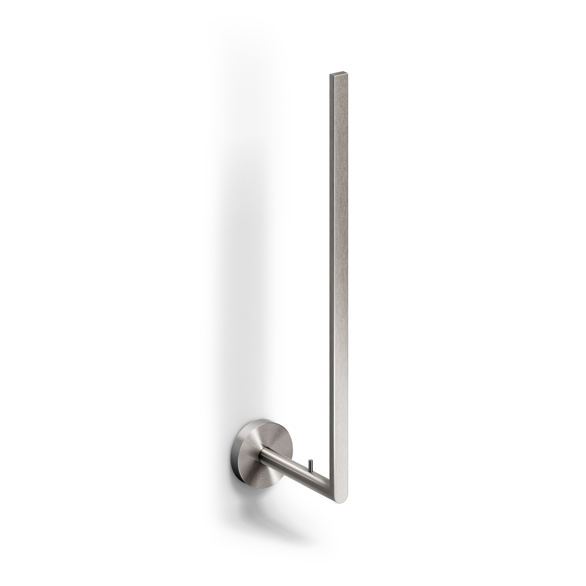 Flat Metal Hand Towel Holder Vertical