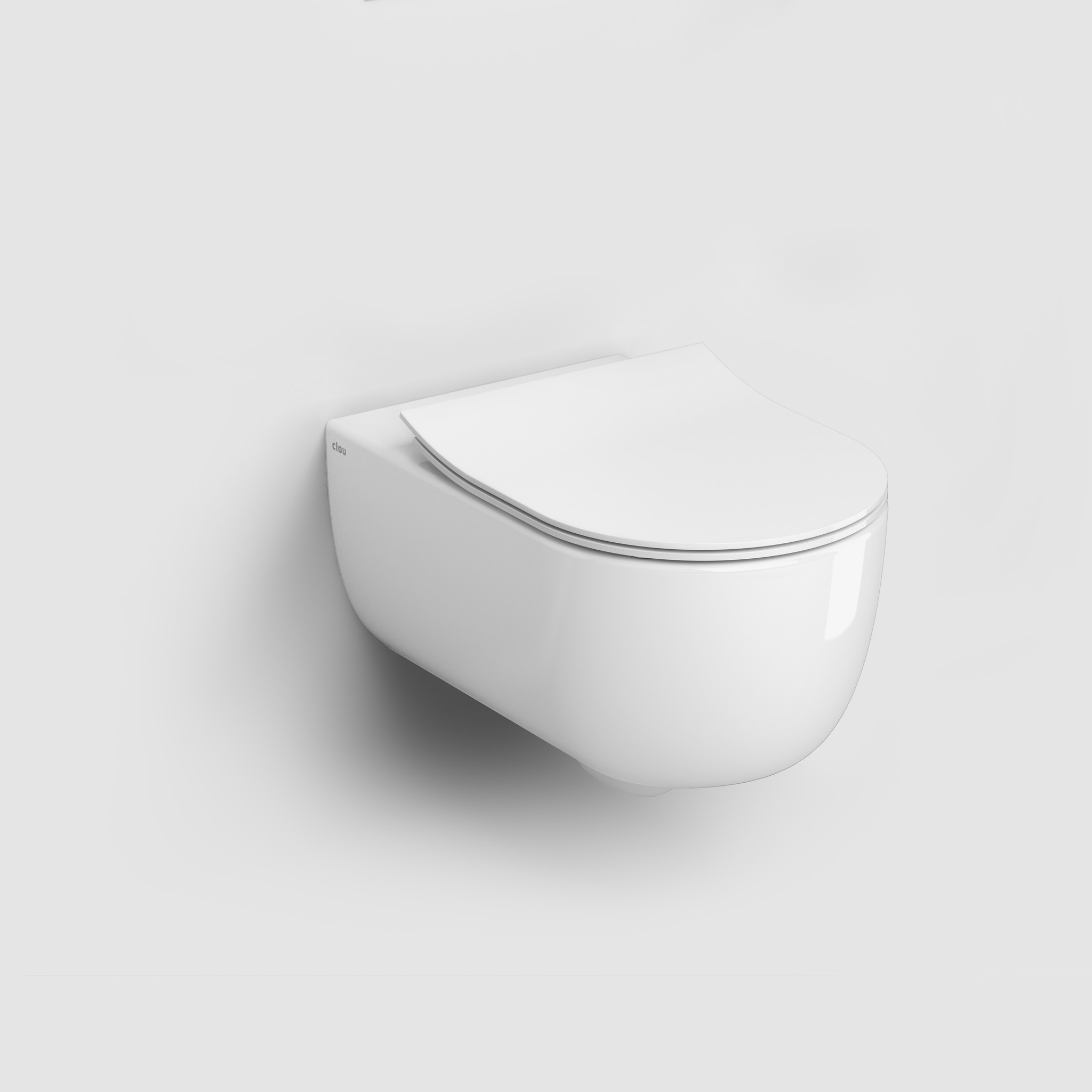 Hammock rimless toilet 56cm, including thin seat with cover
