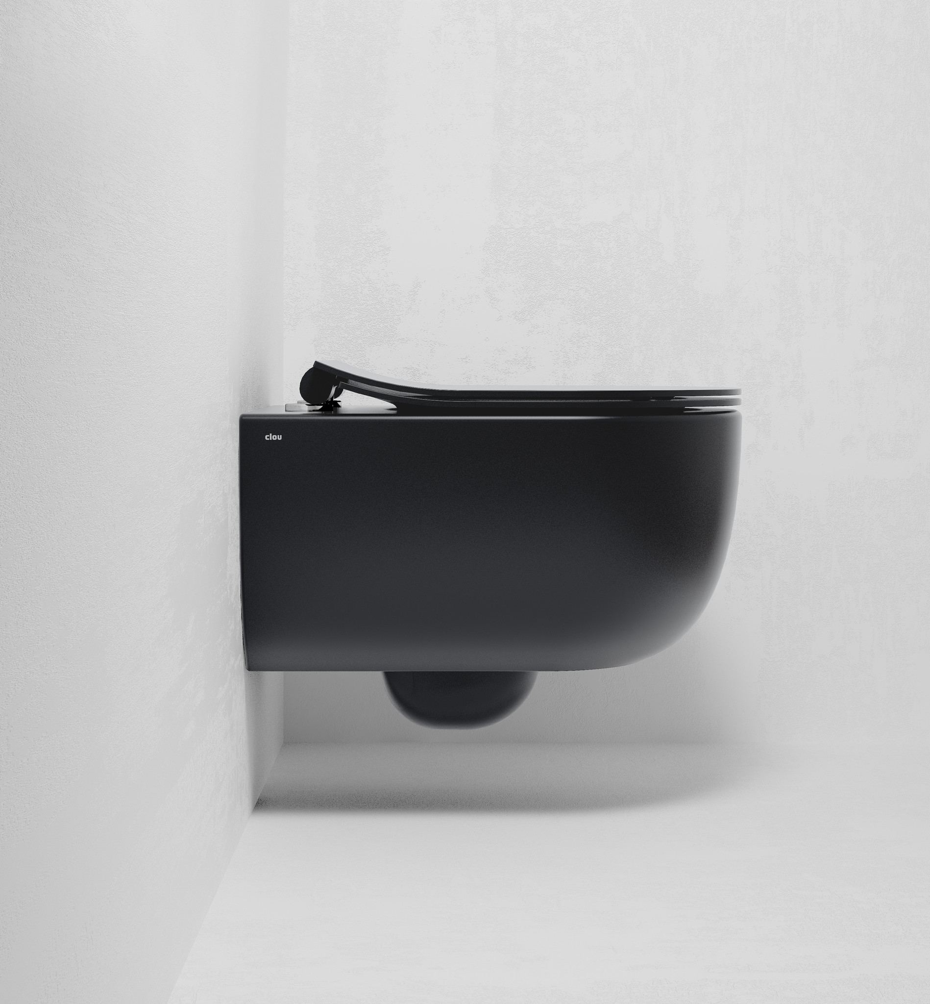 Hammock rimless toilet 49cm, including thin seat with cover