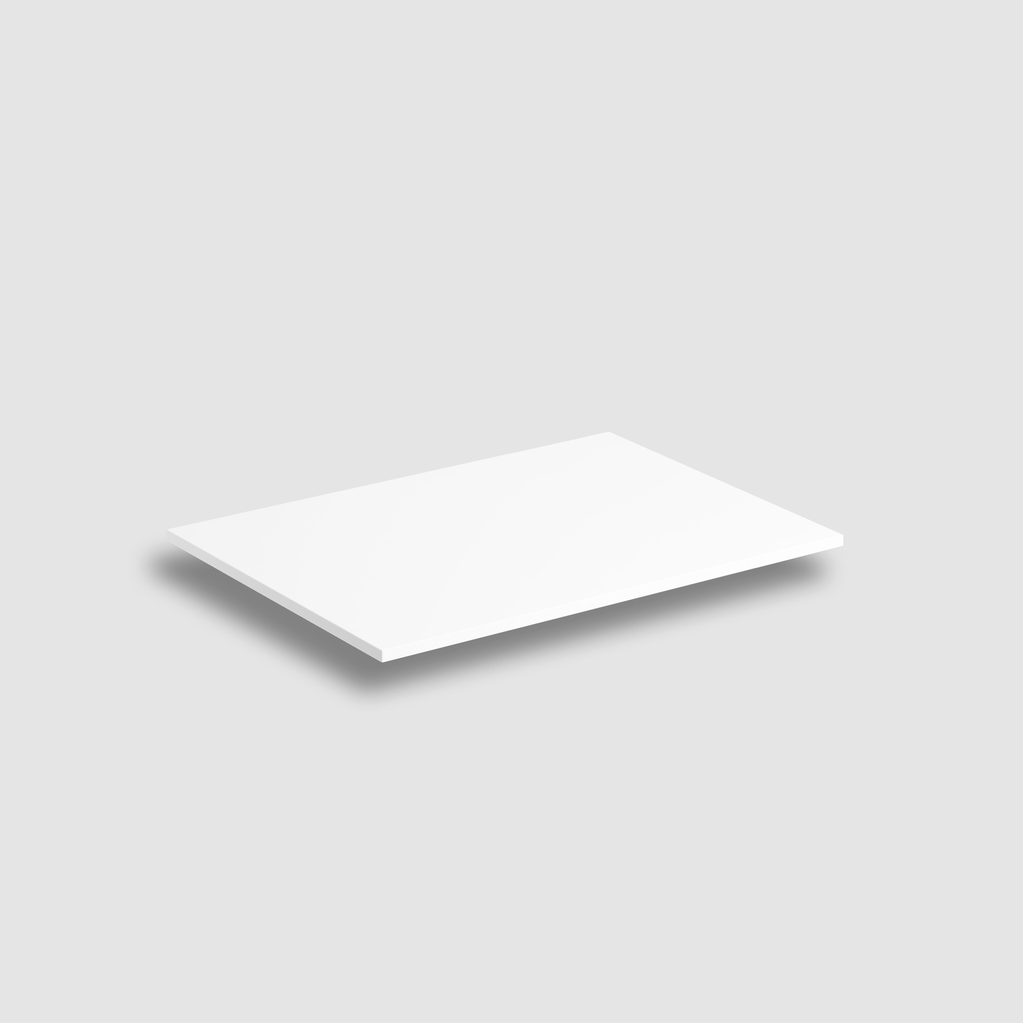 Countertop countertop for Hammock dresser 70 cm, matt white aluite