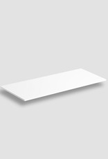 Countertop comptoir de salle de bain pour commode Hammock 110 cm, Aluite blanc mat