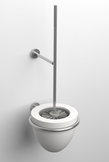 Slim Slim toilet accessories set, brushed stainless steel