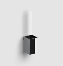 Fold wall mounted toilet brush holder