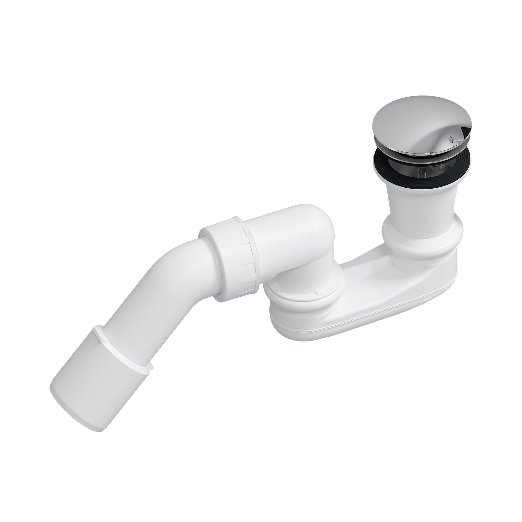 Solium drainset without overflow for Solium bathtubs