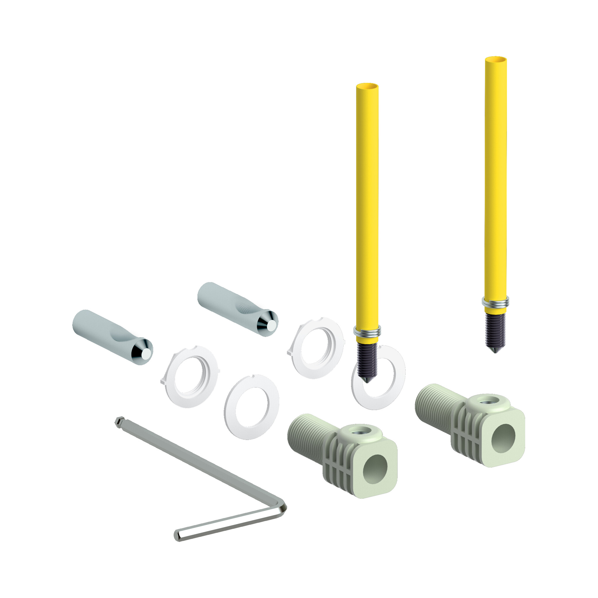 InBe Fixation set for InBe toilet IB/04.01140 and IB/04.01141.xx