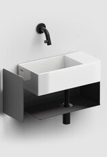 InBe open cabinet with towel holder for New Flush 3