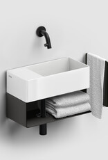 InBe open cabinet with towel holder for New Flush 3