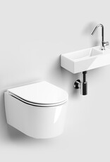 One-Click One-Click handbasin set (InBe toilet and handbasin set InBe 3)