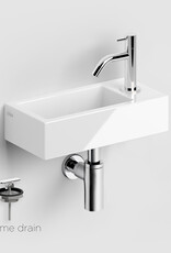 One-Click One-Click handbasin set (Flush 3 handbasin, InBe 2 tap and InBe 1 siphon)