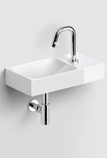 One-Click One-Click handbasin set (Vale handbasin 38 cm, Kaldur tap, MiniSuk siphon)