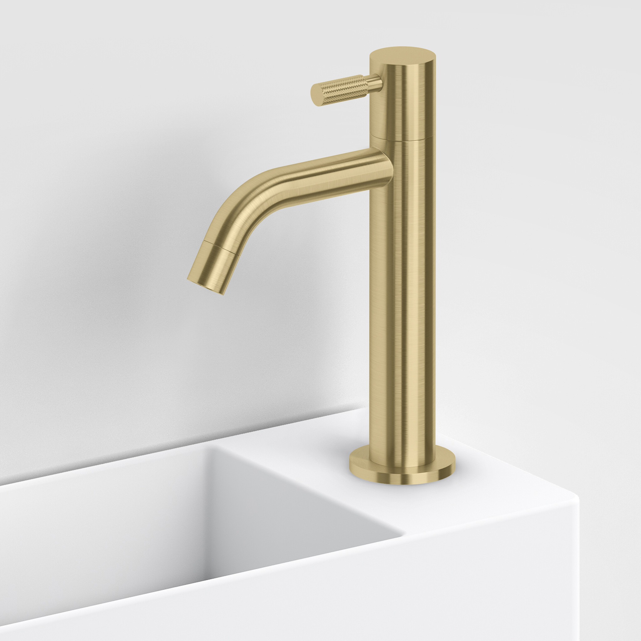 Freddo 2 robinet eau froide, haute, PVD