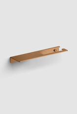 Fold Fold toilet paper holder with shelf, PVD