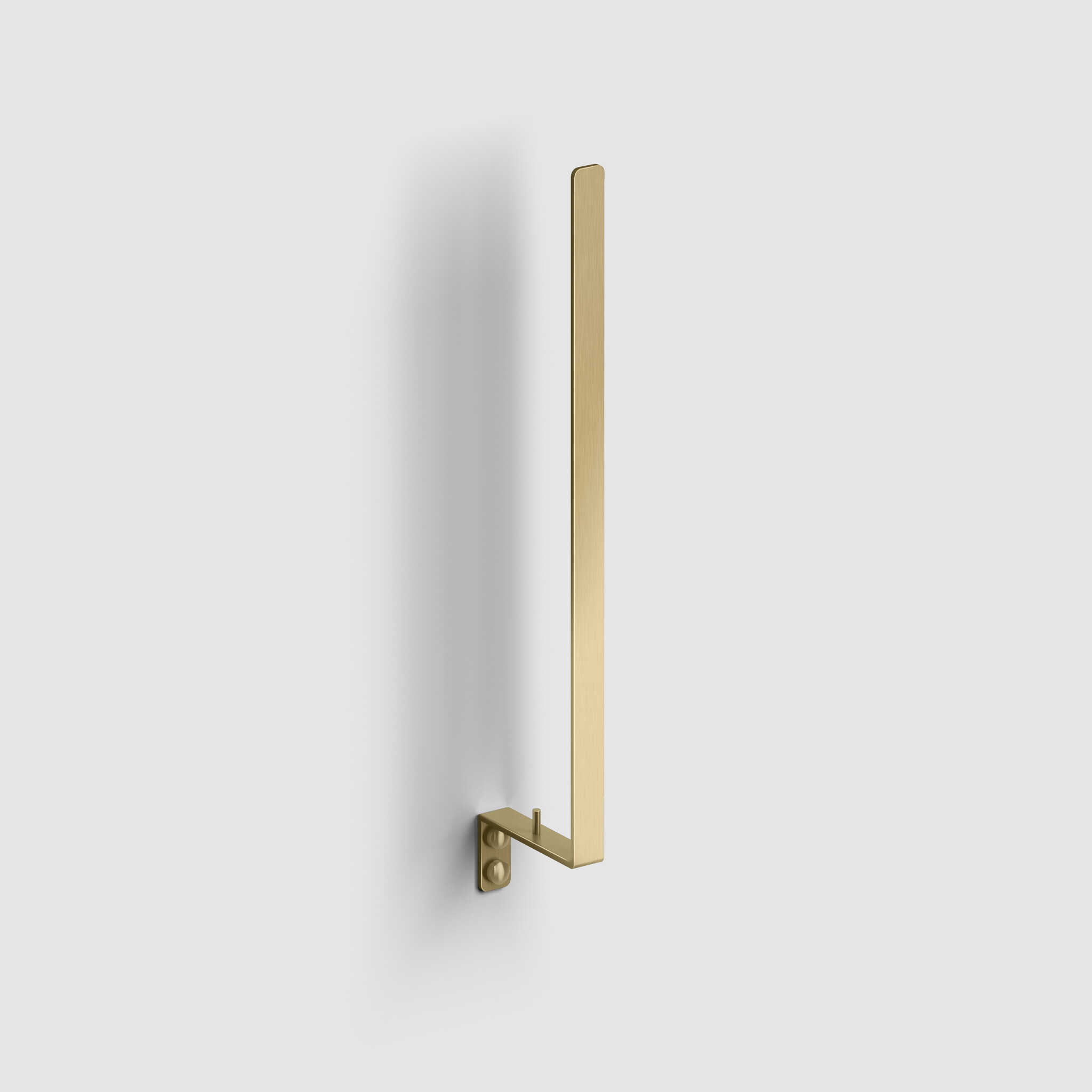 Fold backup toilet paper holder for 3 pieces, PVD