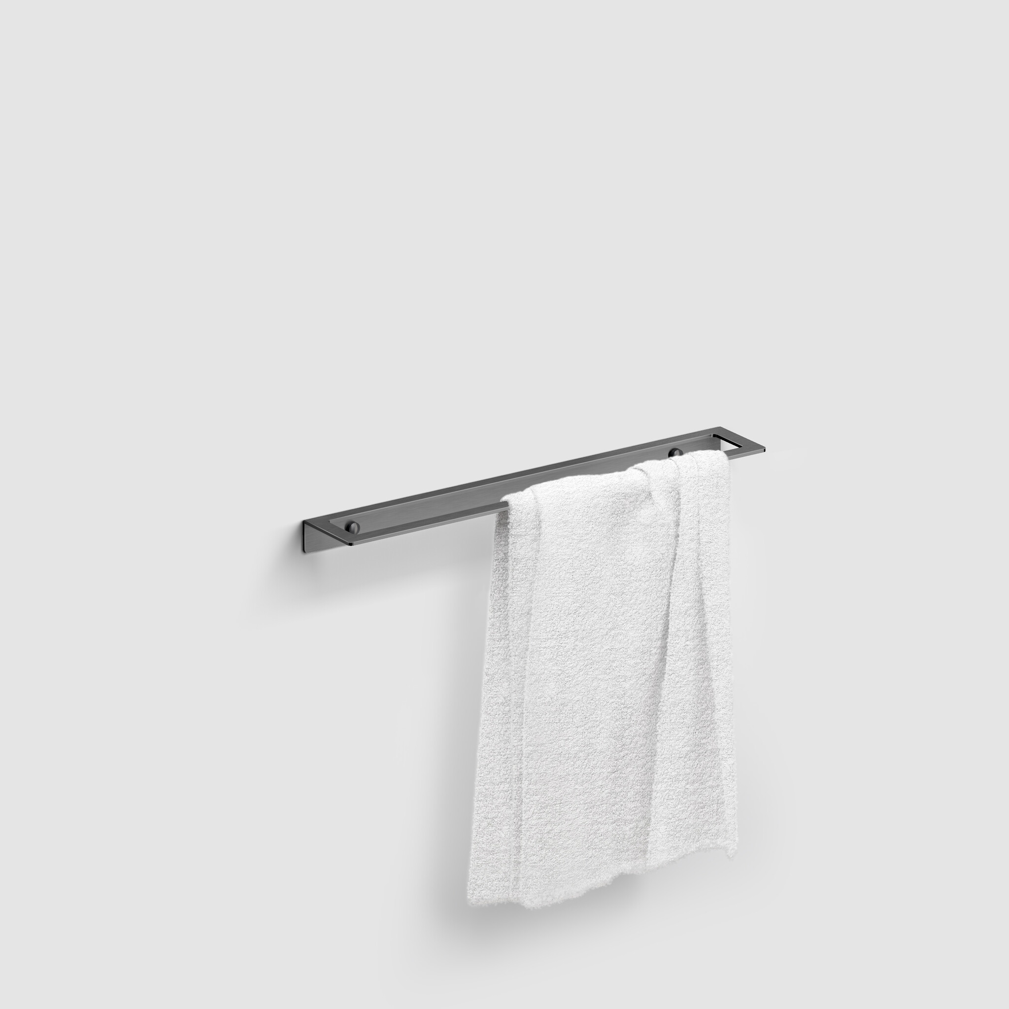 Fold towel rail 45 cm, PVD