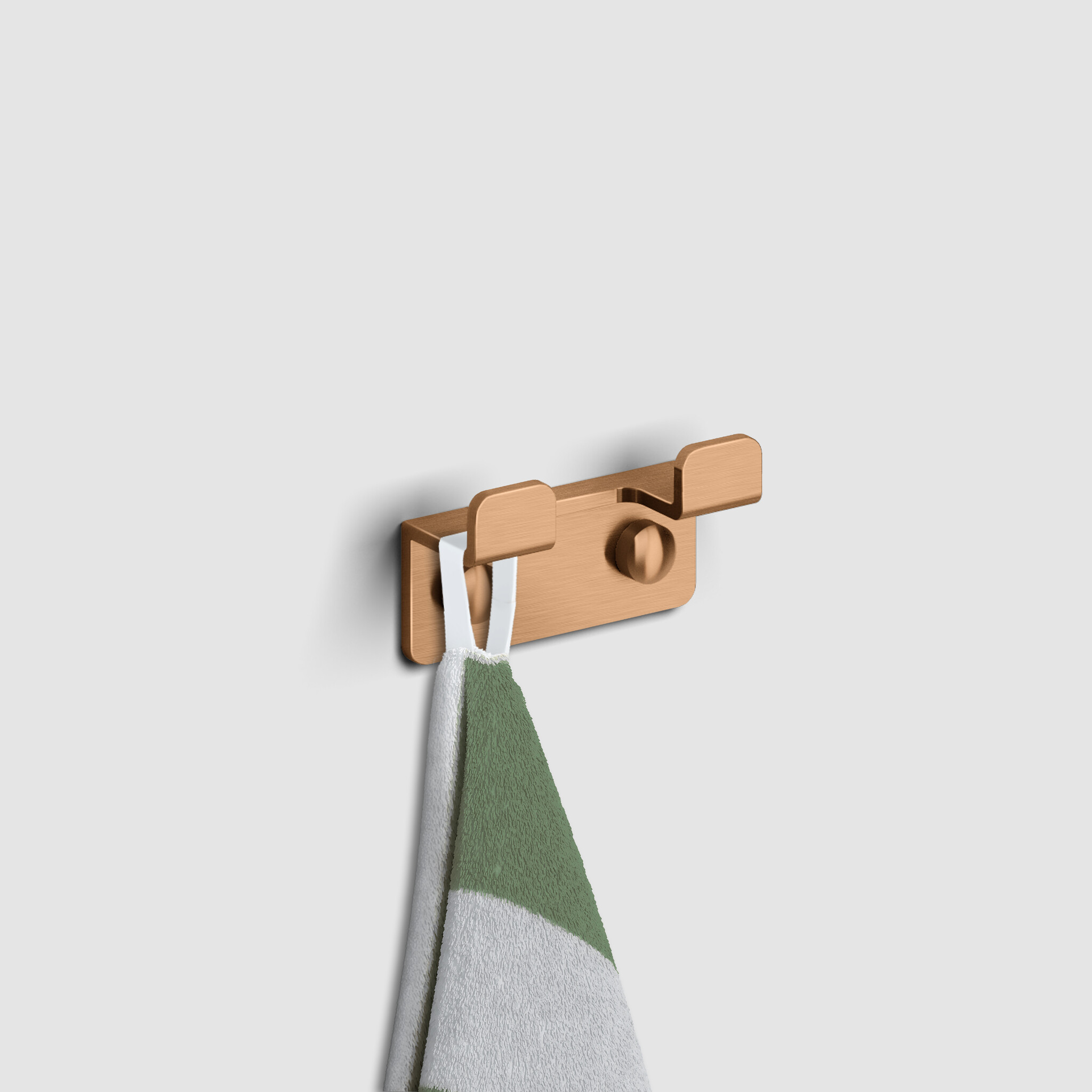 Fold double patère, PVD