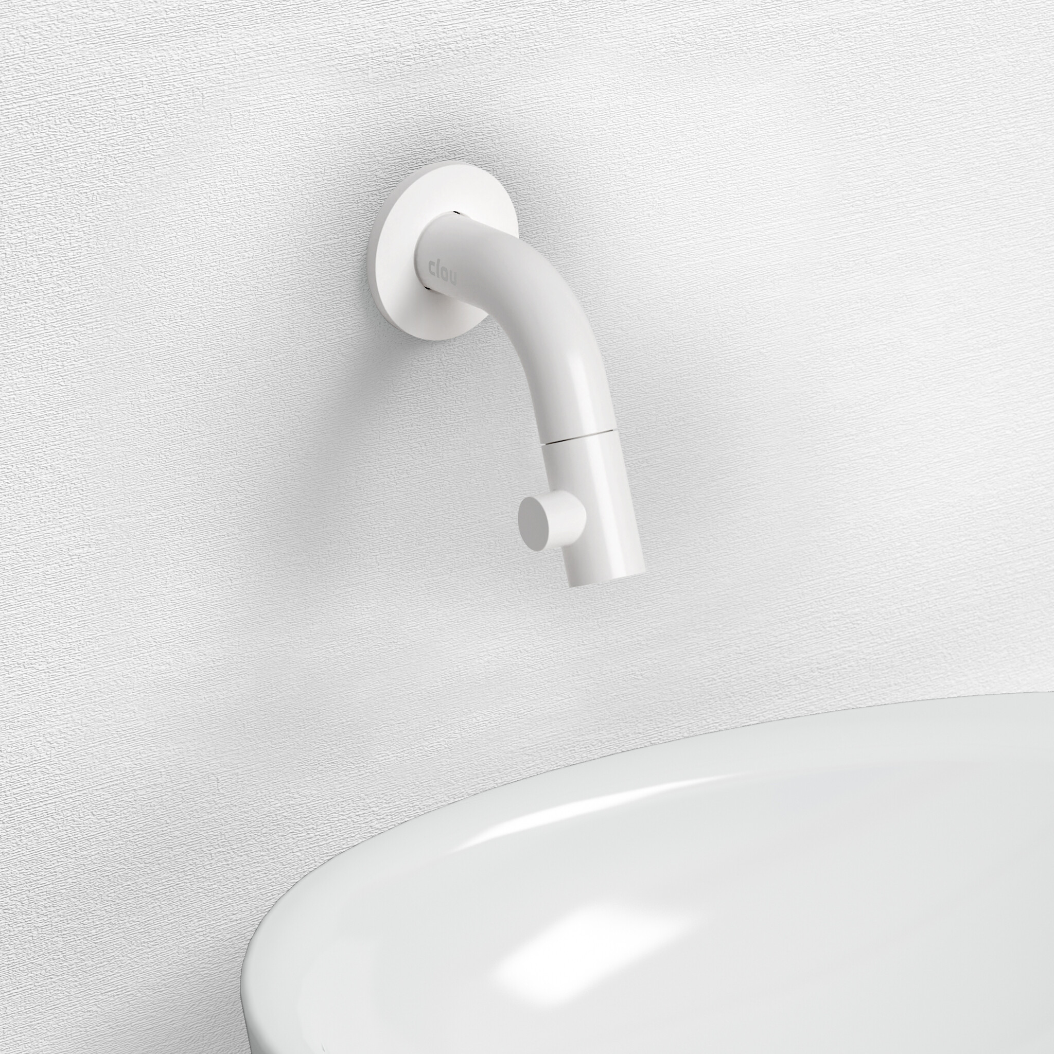 Kaldur robinet eau froide blanc