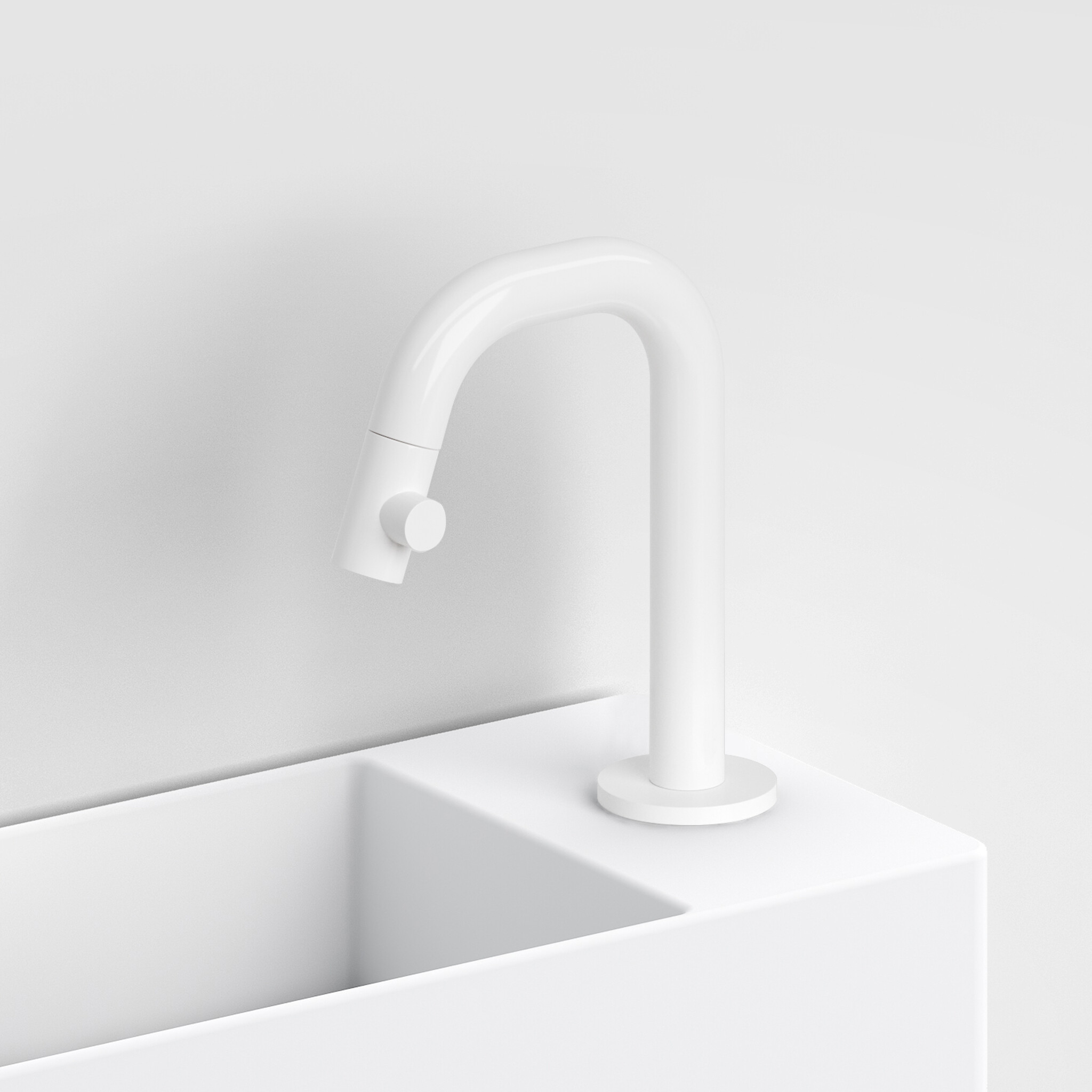 Kaldur robinet eau froide blanc