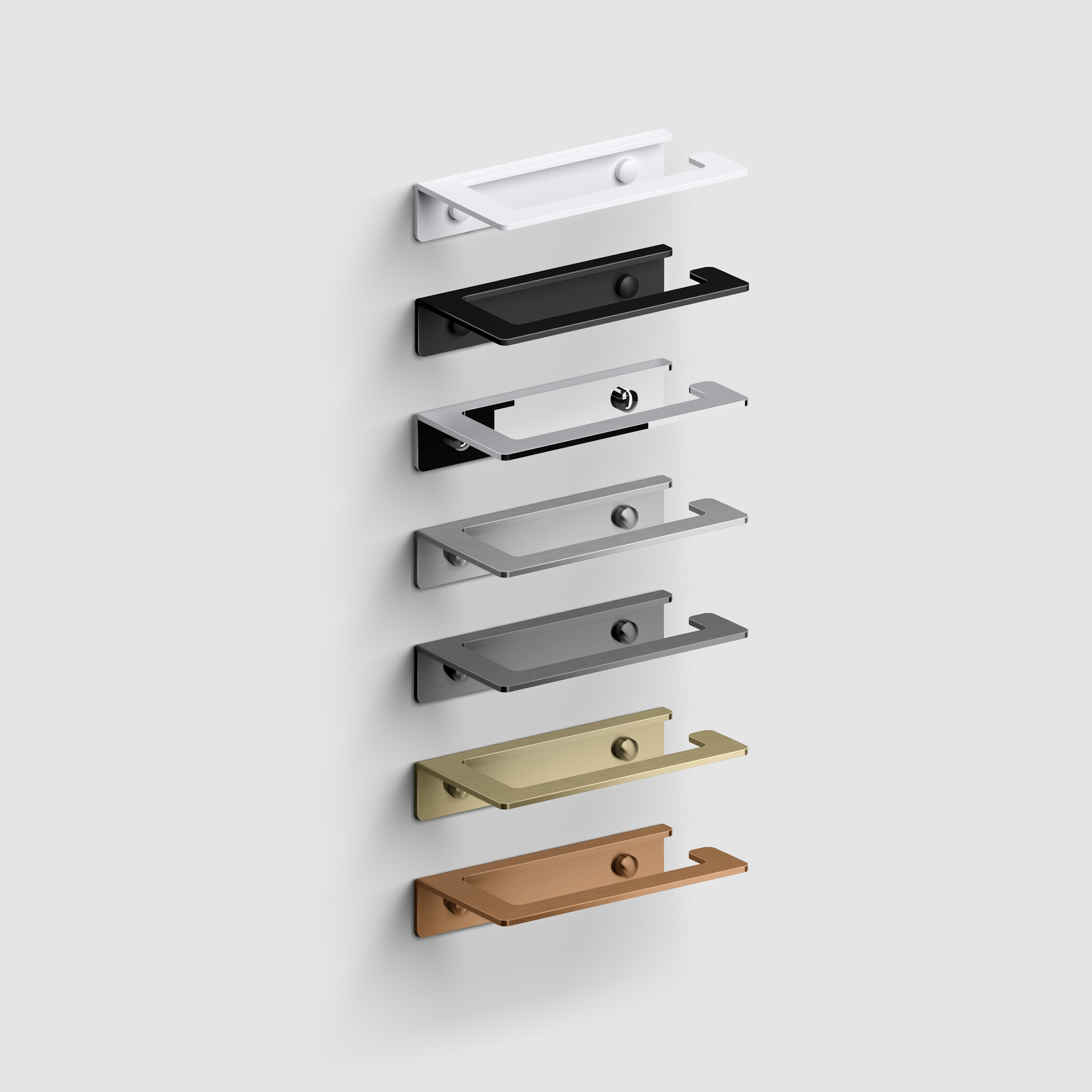 Fold Fold porte-rouleau, PVD