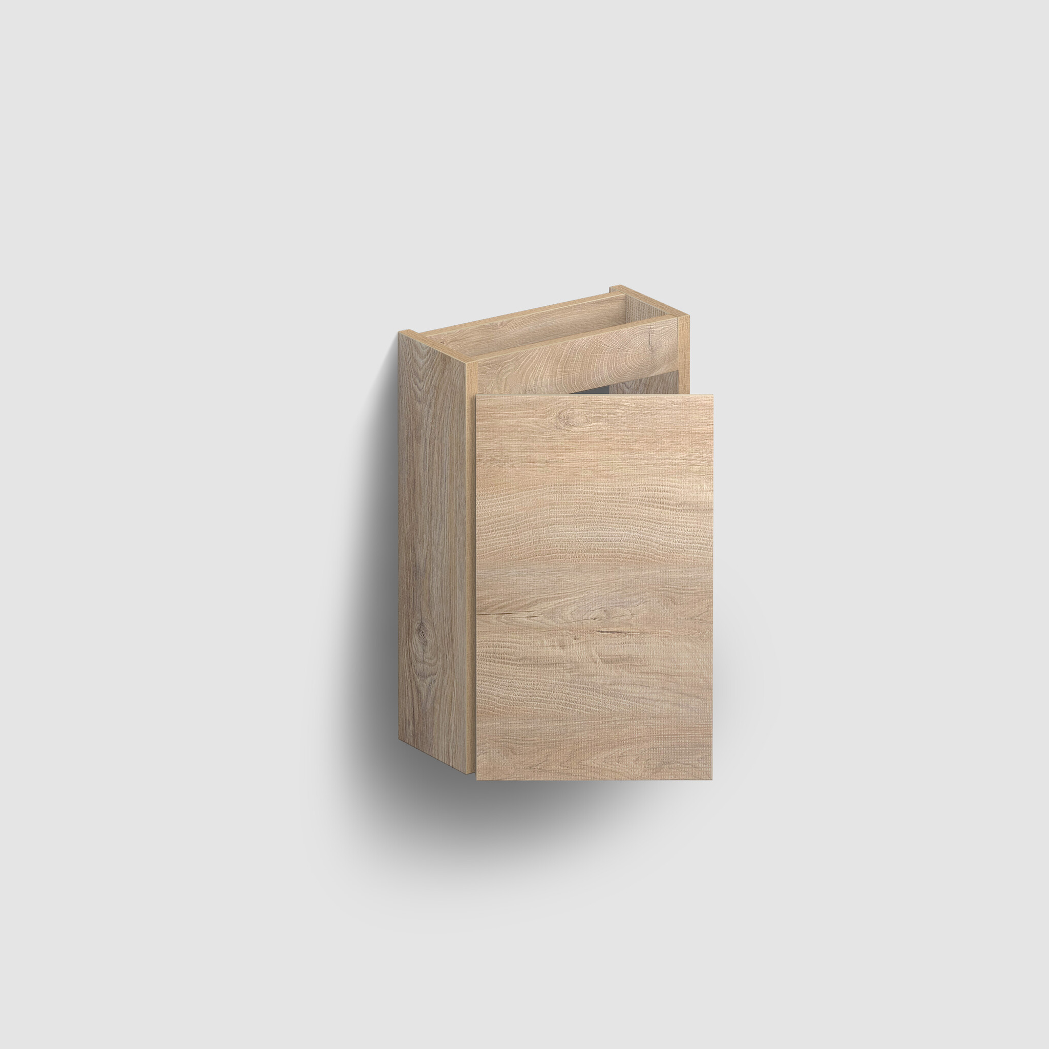 InBe armoire pour Flush 3 et InBe set 3 lave-mains, gauche
