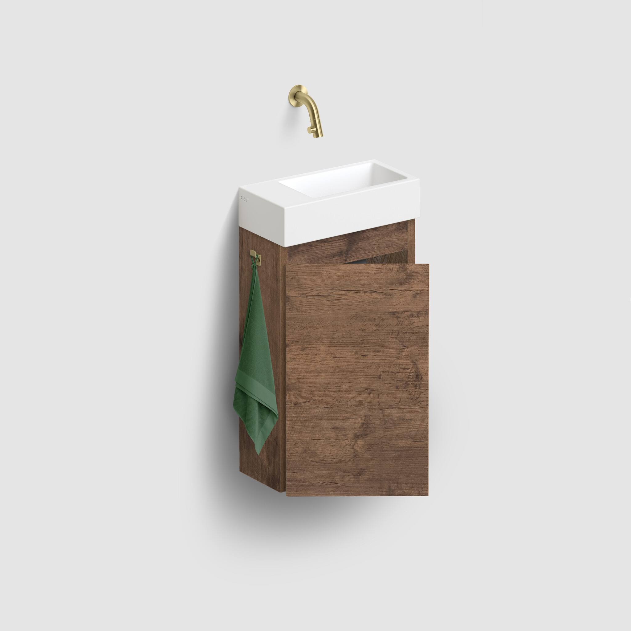 InBe cabinet for Flush 3 and InBe set 3 handbasins, left