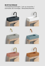 InBe cabinet for Flush 3 and InBe set 3 handbasins, right