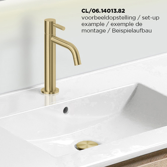 Xo washbasin mixer type 13 PVD