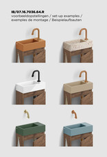 InBe cabinet for Flush 3 and InBe set 3 handbasins, right