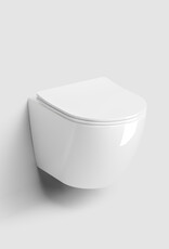 InBe rimless toilet InBe 3, with toilet seat with cover