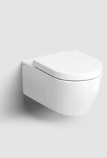 New Hammock toilette sans bord, à suspendre, 54 cm, abattant épais