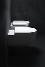 New Hammock randloos wandtoilet, 54 cm, dikke zitting