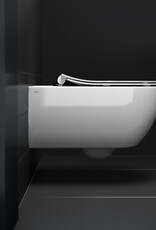 New Hammock toilette sans bord, à suspendre, 54 cm, abattant bas