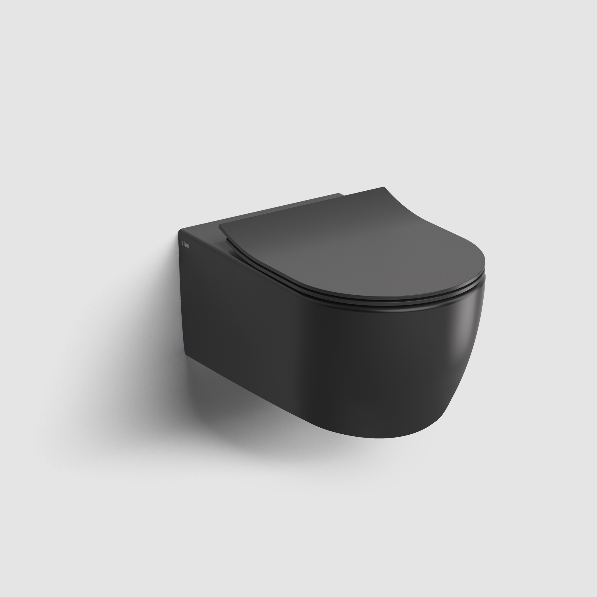 New Hammock rimless toilet, wall mounted, 54 cm, thin seat