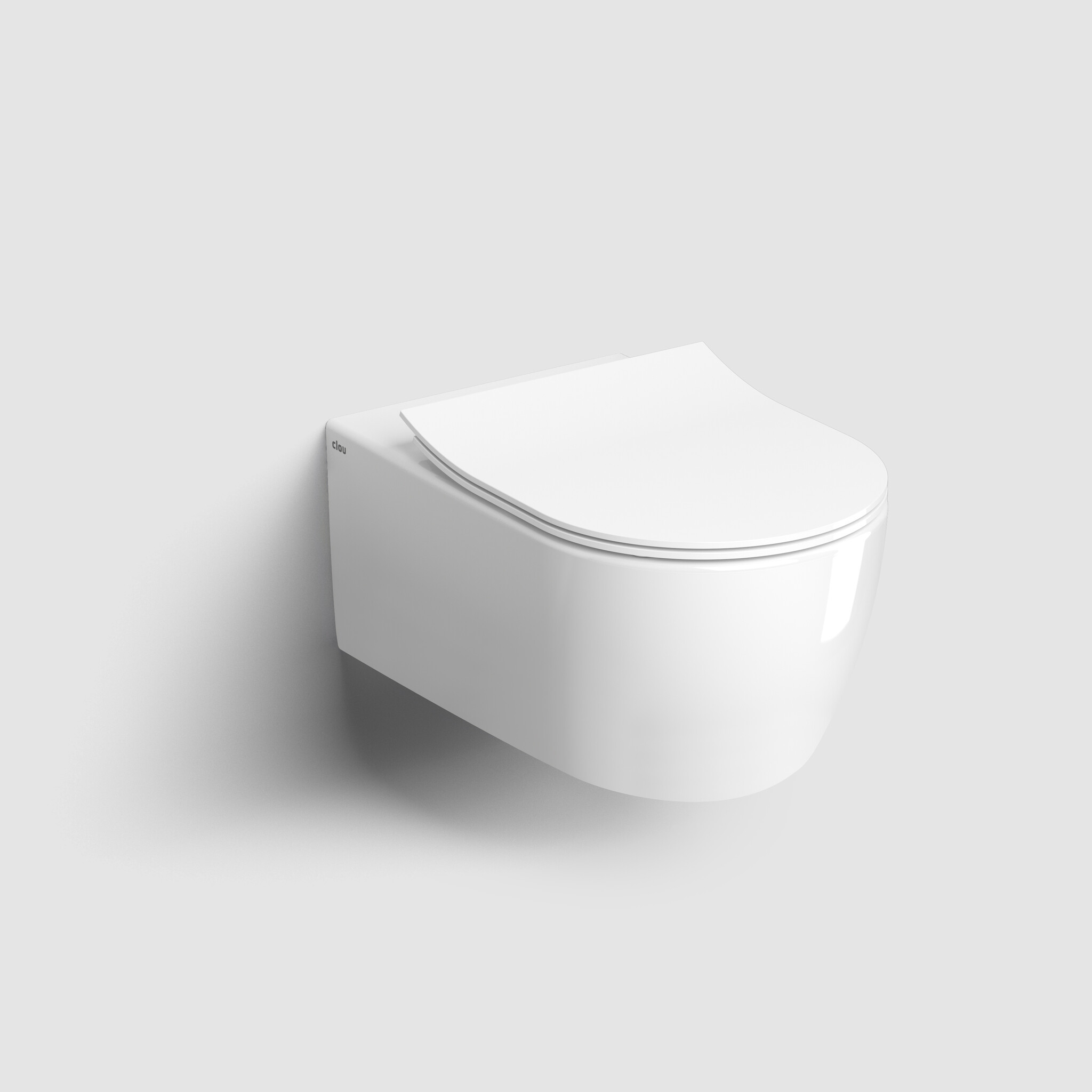 New Hammock rimless toilet, wall mounted, 54 cm, thin seat