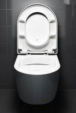 New Hammock toilette sans bord, à suspendre, 49 cm, abattant épais