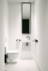 New Hammock toilette sans bord, à suspendre, 49 cm, abattant épais