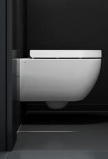 New Hammock toilette sans bord, à suspendre, 49 cm, abattant épais