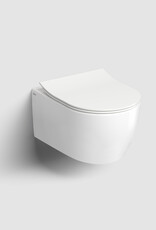 New Hammock randloos wandtoilet, 49 cm, dunne zitting