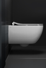 New Hammock toilette sans bord, à suspendre, 49 cm, abattant bas