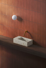 Flush Ecorazzo Flush 3 lave-mains 36cm, à gauche, recyclé