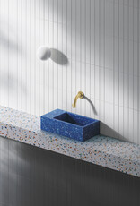 Flush Ecorazzo Flush 3 fontein 36cm, links, gerecycleerd