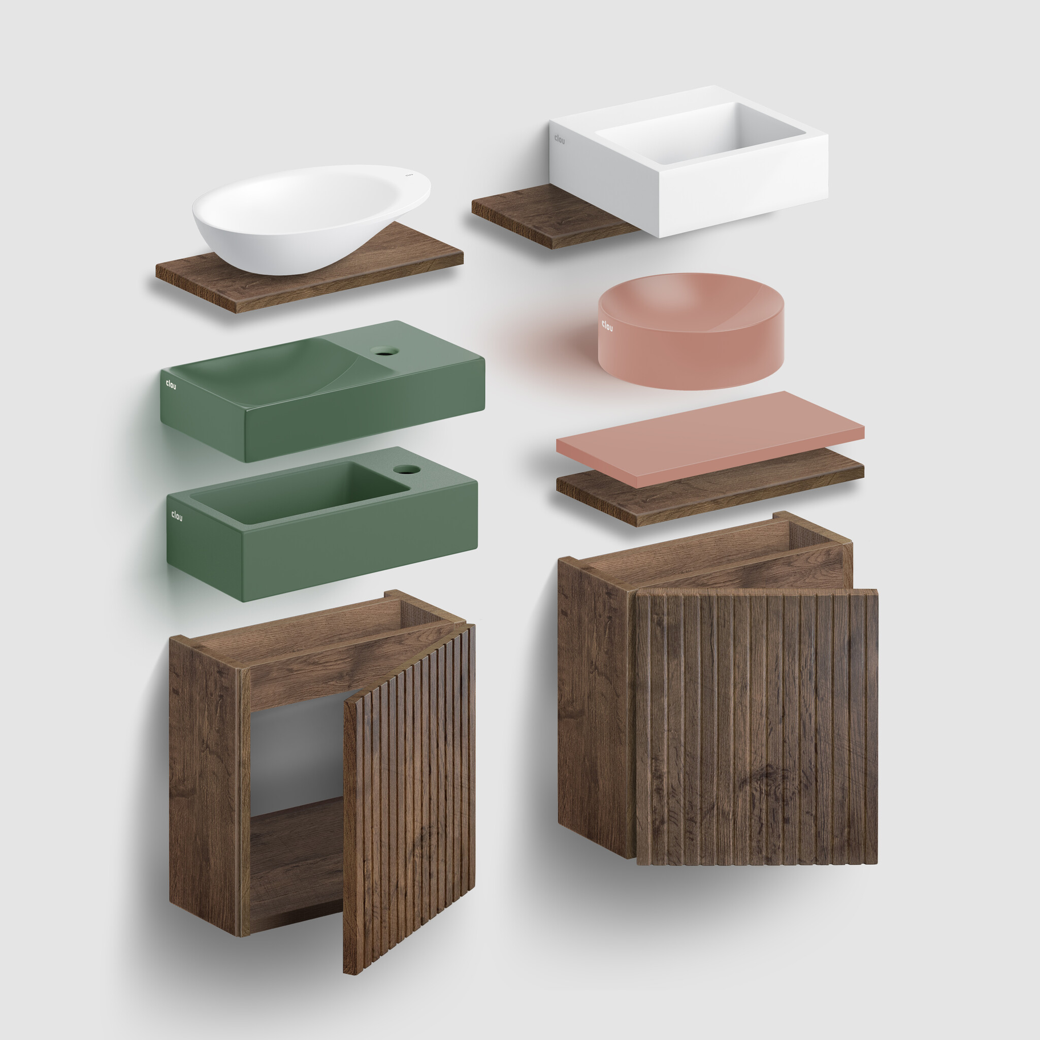 Verti handbasin cabinet