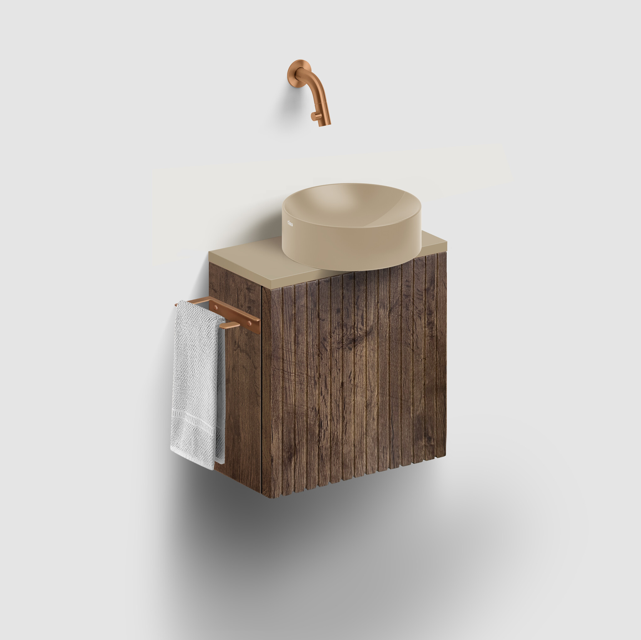 Verti countertop, for handbasin cabinet